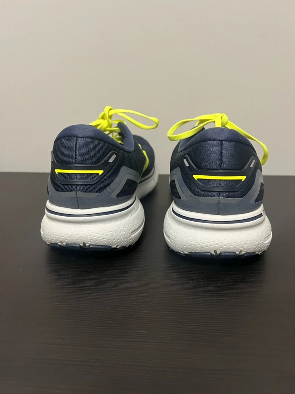 Brooks Ghost 15 Peacoat Nightlife Grey Men's Size 11.5 Navy Running Walking Gym